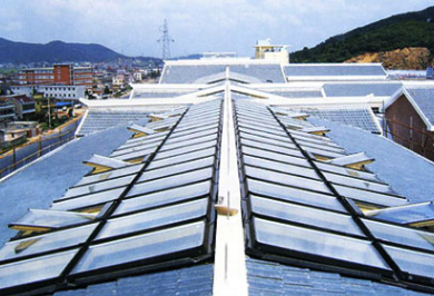 绿色建筑：盘锦斜屋顶天窗的设计与应用